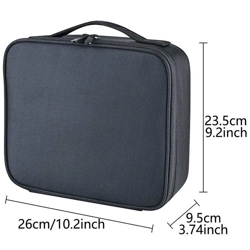 Waterproof Travel Makeup Bag for Women with Brush Storage - Smarsty
