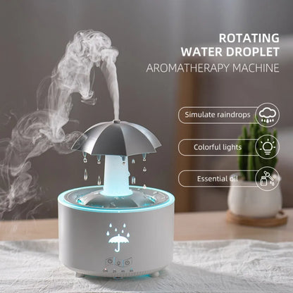 Rotating Umbrella Humidifier with Colorful Night Lights - Smarsty