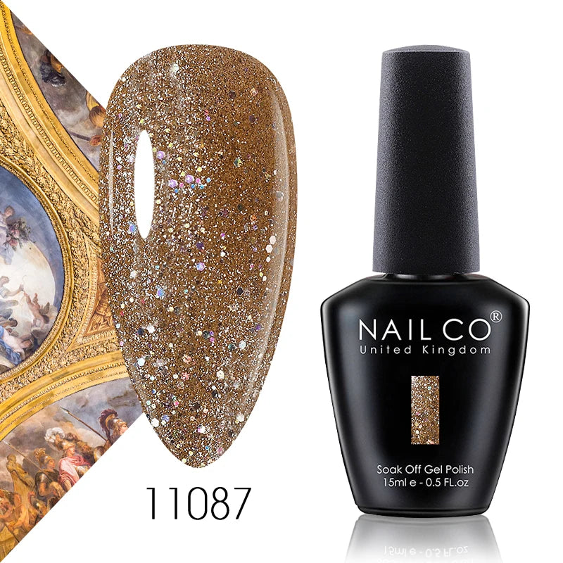 NAILCO 15ml Gel Top Coat and Base Coat for Long-Lasting Shine - Smarsty