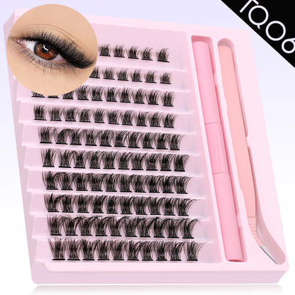 GROINNEYA DIY Eyelash Clusters Kit with Strong Hold - Smarsty