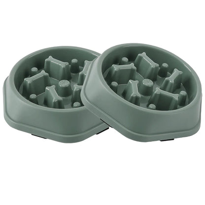 Slow Feeder Dog Bowl for Healthy Eating - Smarsty