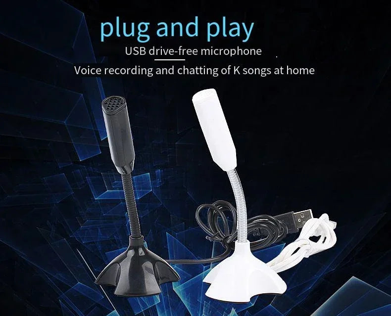 Professional Adjustable USB Microphone for Clear Gaming and Streaming - Smarsty