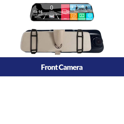 Dual 1080P Car DVR Touch Screen Rearview Night Vision - Smarsty