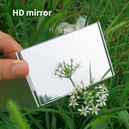 Portable Aluminum Folding Makeup Mirror for Travel - Smarsty