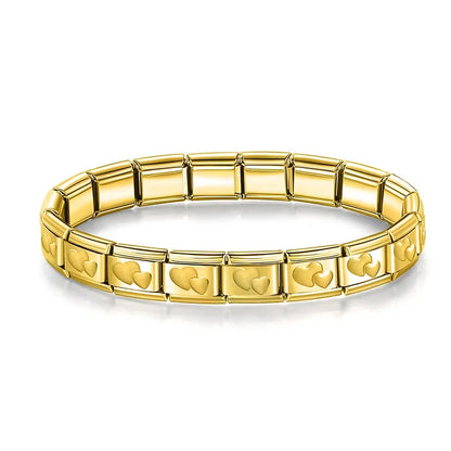 Hapiship Stainless Steel Charm Bracelet Women - Smarsty