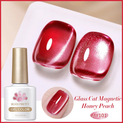 Born Pretty Rainbow Purple Magnetic Gel Nail Polish 10ml - Smarsty