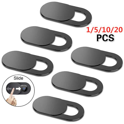 Plastic Camera Cover Shutter Magnet Slider Webcam Cover for IPad Tablet Web Laptop Pc Camera Mobile Phone Lenses Privacy Sticker - Smarsty