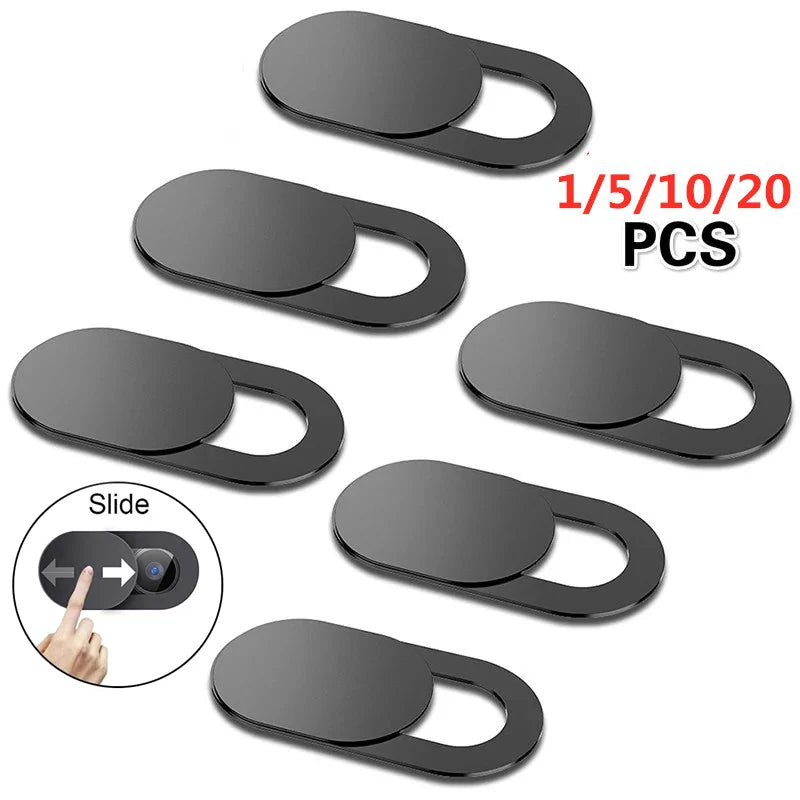 Plastic Camera Cover Shutter Magnet Slider Webcam Cover for IPad Tablet Web Laptop Pc Camera Mobile Phone Lenses Privacy Sticker - Smarsty