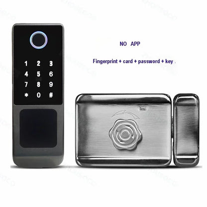 Waterproof Smart Door Lock with Bluetooth and WiFi Control - Smarsty