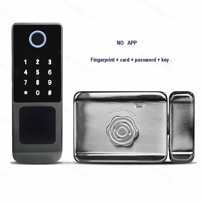 Waterproof Smart Door Lock with Bluetooth and WiFi Control - Smarsty