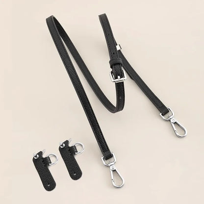 Leather Replacement Crossbody Bag Strap For Longchamp Mini Bag Shoulder Strap Without Punching Modification Bag Accessories