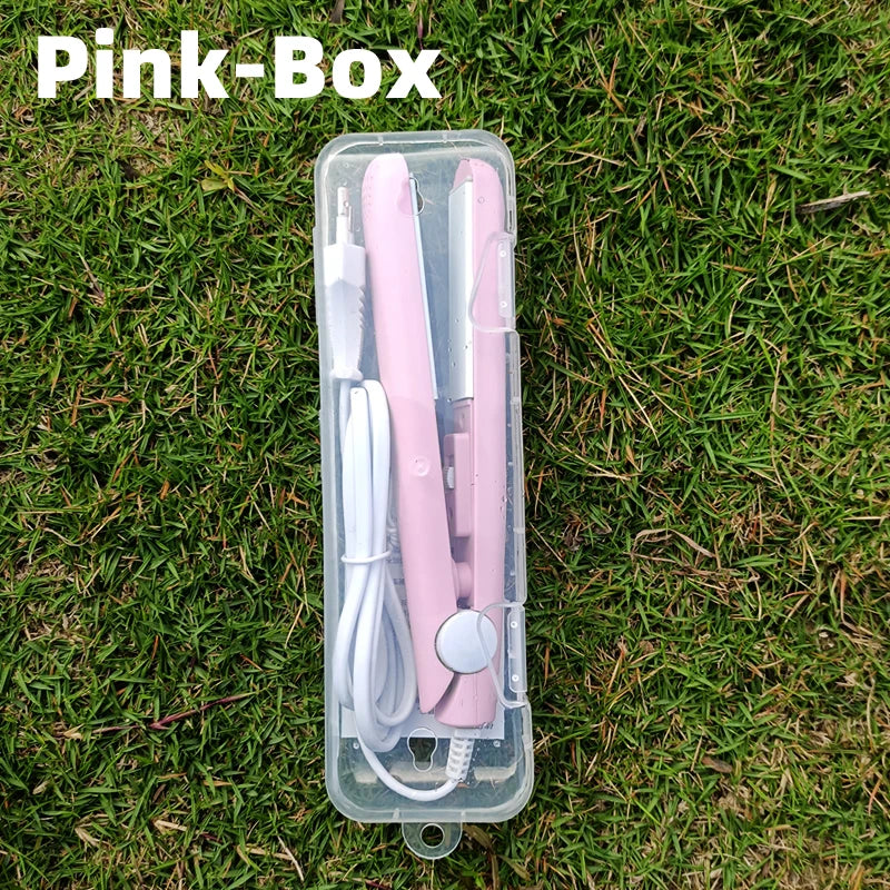 Mini Ceramic Hair Straightener and Curler for Quick Styling - Smarsty