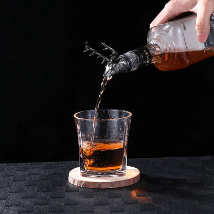 Deer Head Wine Pourer Stopper for Easy Aeration - Smarsty