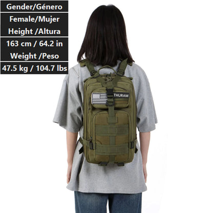 30L/50L 1000D Nylon Waterproof Trekking Fishing Hunting Bag Backpack Outdoor Rucksacks Tactical Sports Camping Hiking - Smarsty