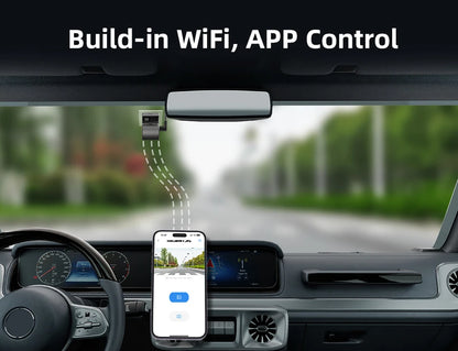 2K Dash Cameras For Cars With Night Vision And WiFi - Smarsty