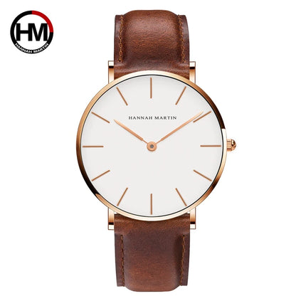 Waterproof Japan Quartz Wrist Watch For Men - Smarsty