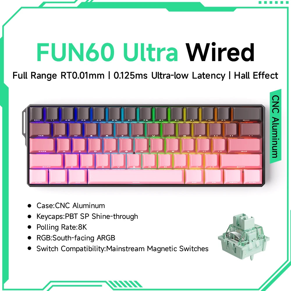 Sixty Percent Mechanical Keyboard Magnetic Switches