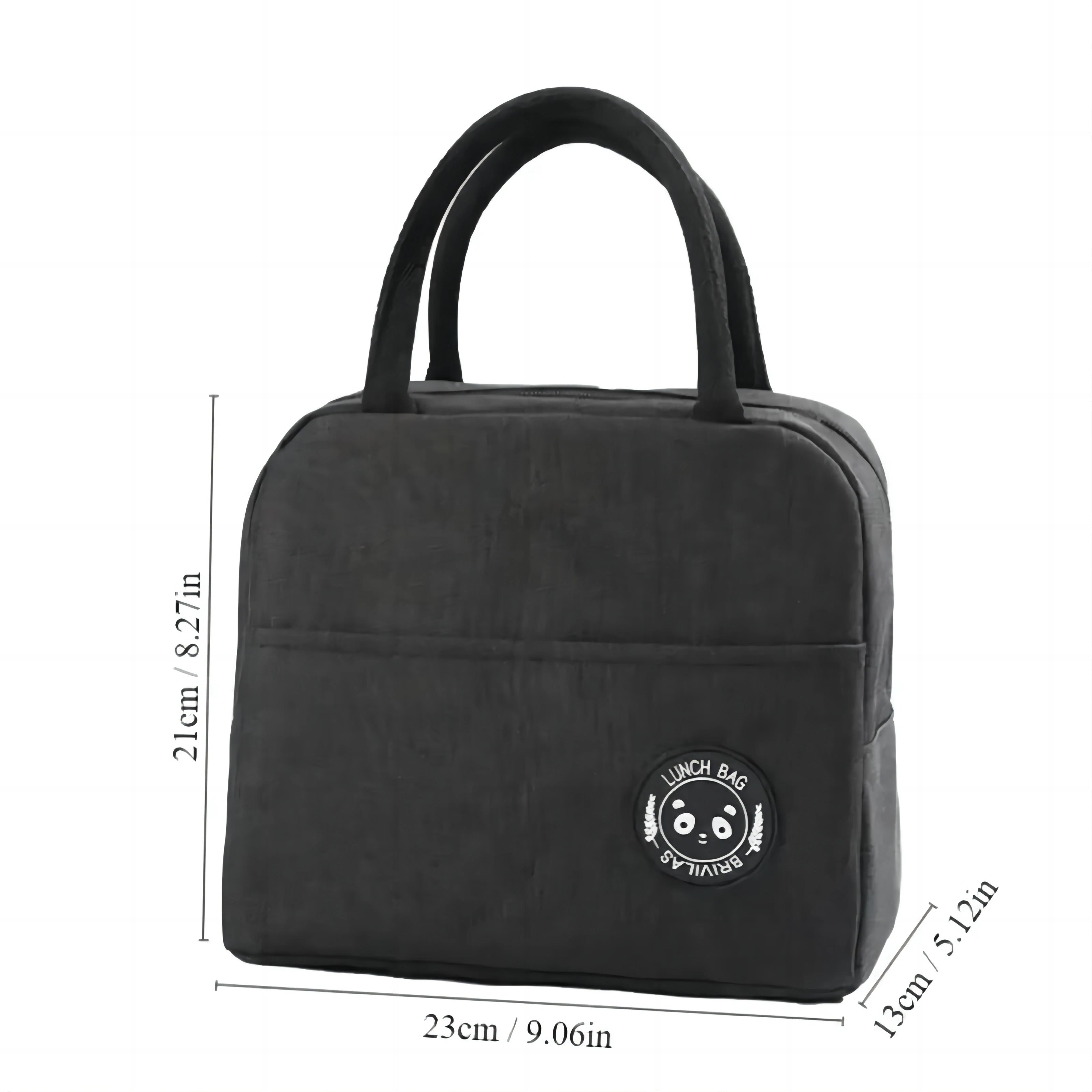 Insulated Lunch Bag Large Capacity Thermal Insulation - Smarsty