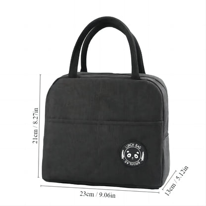 Insulated Lunch Bag Large Capacity Thermal Insulation - Smarsty