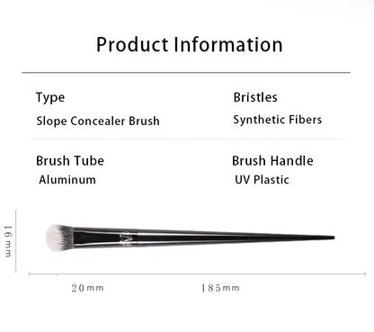 Kat Von D Soft Fiber Concealer Brush with Elegant Handle - Smarsty