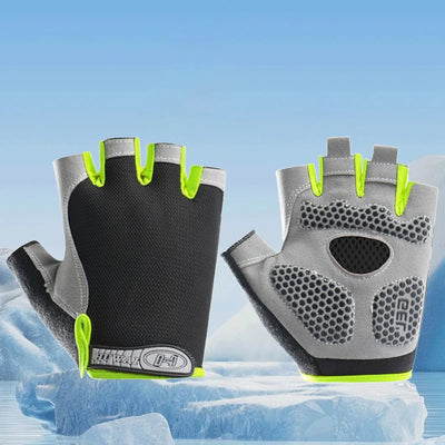 Breathable Anti Slip Half Finger Cycling Gloves for Men and Women - Smarsty
