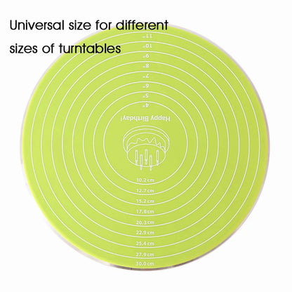 FAIS DU Non-Stick Cake Turntable with Silicone Mat - Smarsty