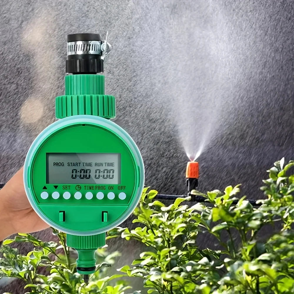 Automatic Irrigation Timer with Rain Sensor for Efficient Watering - Smarsty