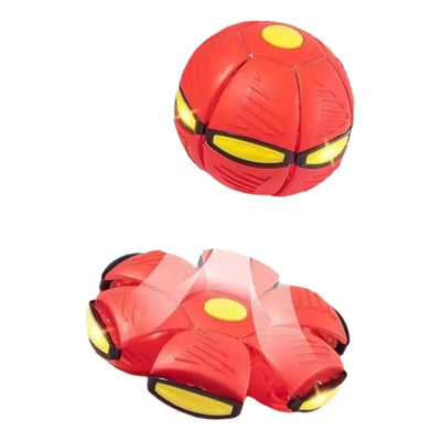 Blue Flying Saucer Ball Outdoor Parent Children Toy Foot Magic Deformation Foot Pressure Decompression Vent Ball - Smarsty