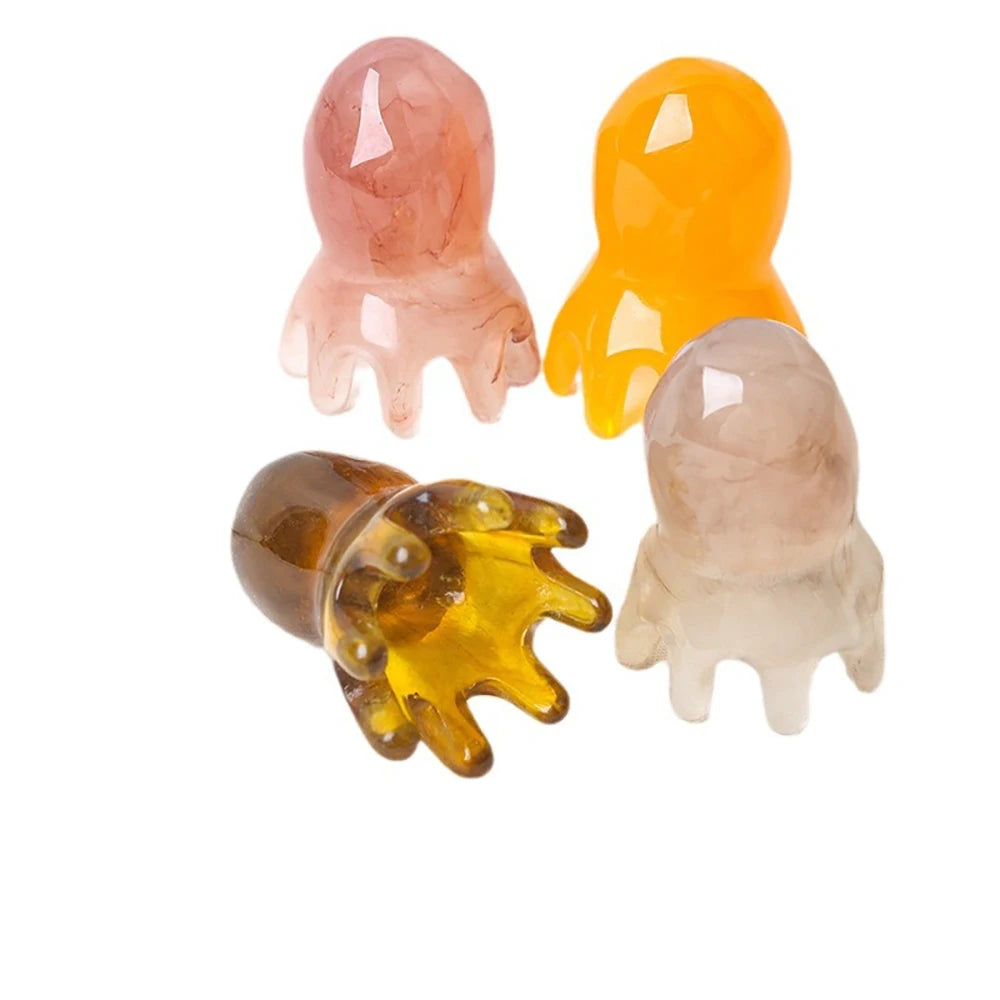 Octopus Shaped Acupoint Massage Comb for Deep Relief - Smarsty