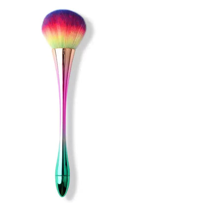 Big Size Soft Fluffy Glitter Powder Brush for Manicure - Smarsty