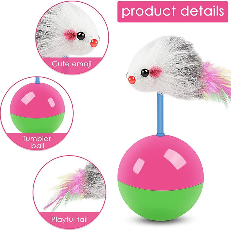 Engaging Cat Toy Set for Fun Teasing Play - Smarsty