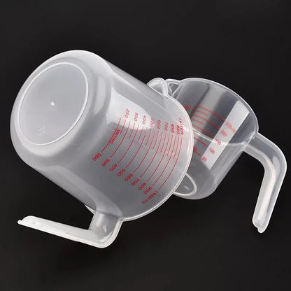 3 Piece Plastic Measuring Cups Set for Accurate Baking - Smarsty