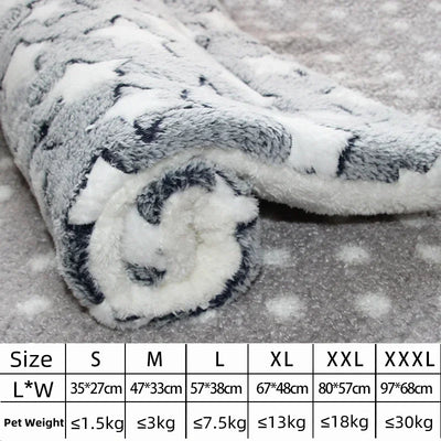 Thickened Flannel Pet Mat for Ultimate Comfort - Smarsty