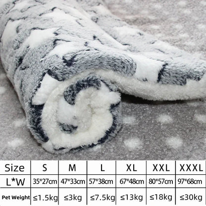 Thickened Flannel Pet Mat for Ultimate Comfort - Smarsty