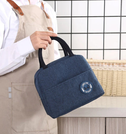 Large Capacity Insulated Bento Lunch Bag For Portable Meals - Smarsty