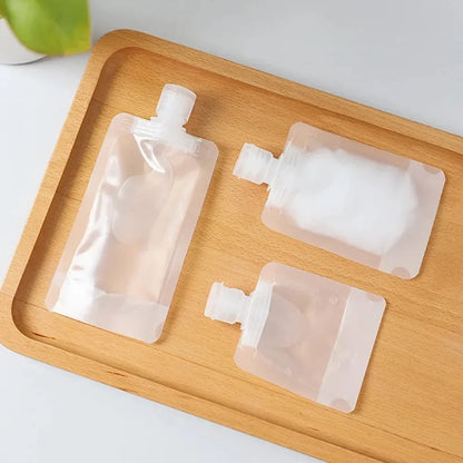 Travel Size Leak Proof Squeeze Pouches for Cosmetics - Smarsty