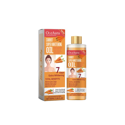 Turmeric Body Lightening Oil for Dry Skin - Smarsty