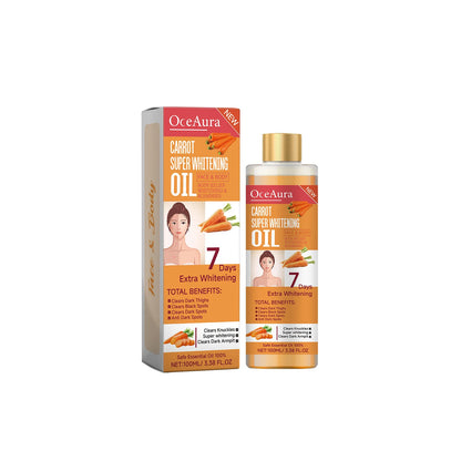 Turmeric Body Lightening Oil for Dry Skin - Smarsty