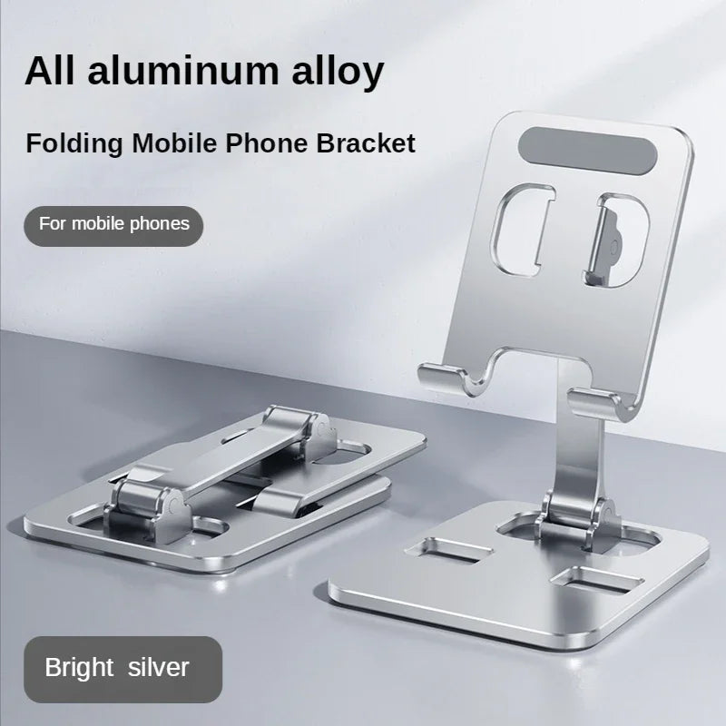 Universal All Aluminum Foldable Desk Phone And Tablet Stand - Smarsty