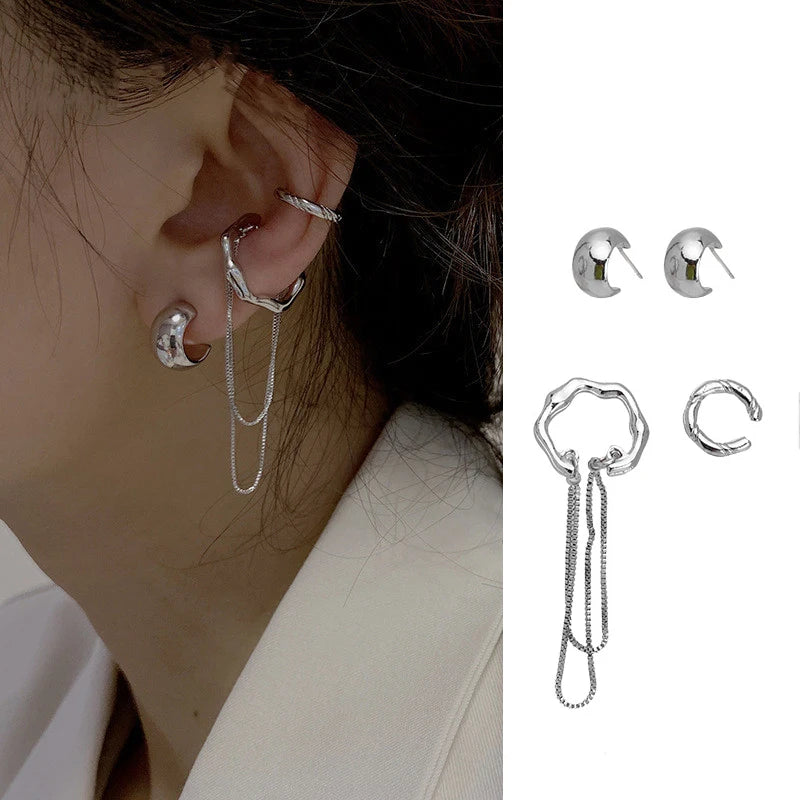 Luxury Crystal Butterfly Clip Earrings for Stylish Women - Smarsty