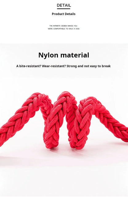Comfort-Strong 5-Foot Braided Dog Leash for Training - Smarsty