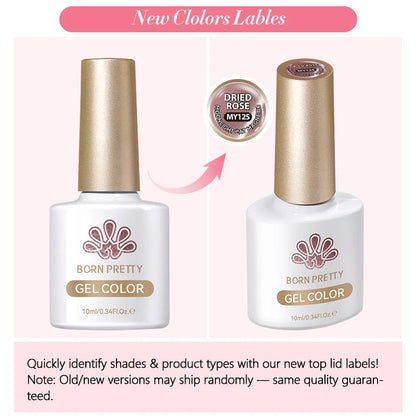 Born Pretty Rainbow Purple Magnetic Gel Nail Polish - Smarsty