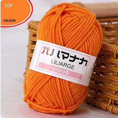 Soft Cotton Knitting Yarn for DIY Baby Sweaters - Smarsty
