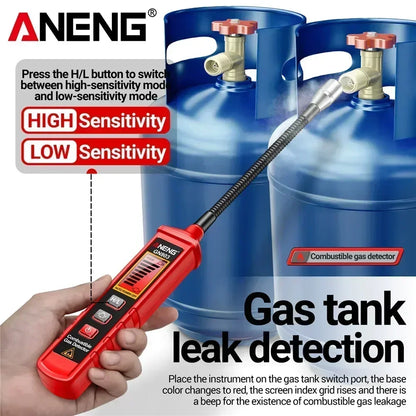 ANENG GN803 Portable Gas Leak Detector with LCD Display - Smarsty