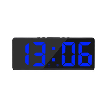 Large Number LED Alarm Clock with Color Nightlight - Smarsty