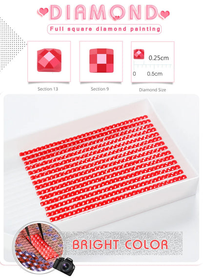 Huacan Full Diamond Embroidery Landscape Cross Stitch Kit - Smarsty