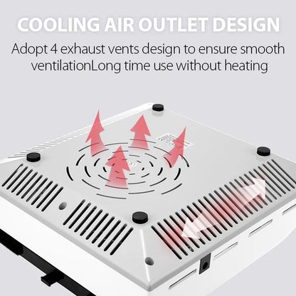 80W Nail Dust Collector Powerful Vacuum for Salon - Smarsty