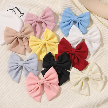 Cheer Bow Hair Clips Set for Girls Stylish Accessories - Smarsty