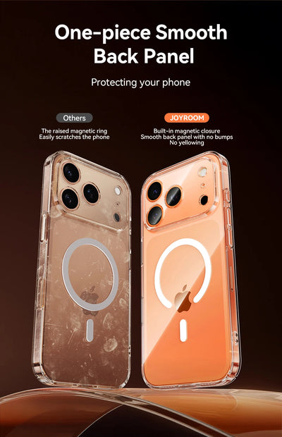 Magnetic Clear Case For iPhone Anti Yellowing - Smarsty