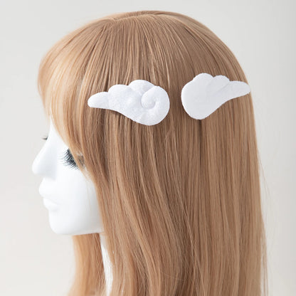 Cute Angel Wing Hair Clips for Girls 2Pcs Set - Smarsty
